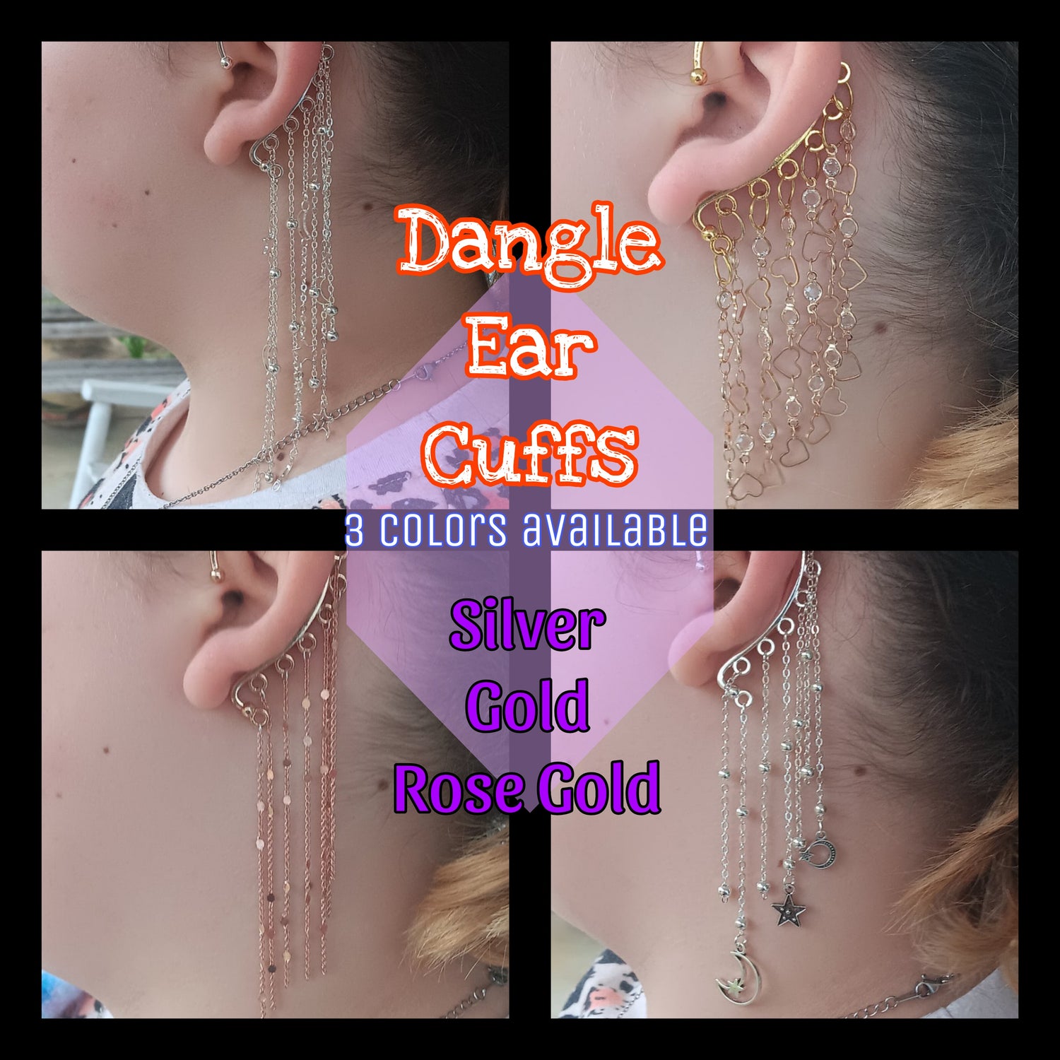 Ear Cuffs ~ Non Piercing