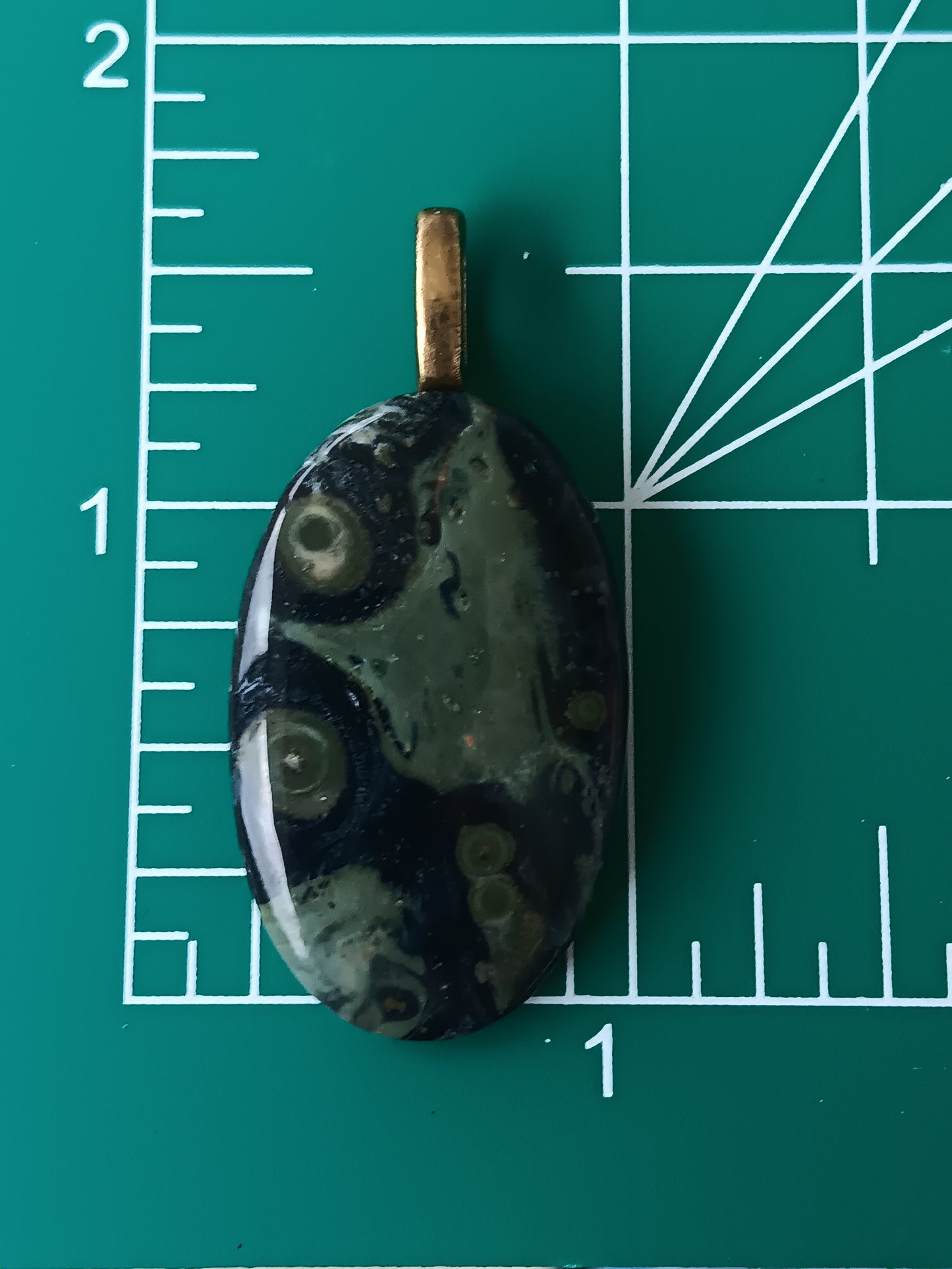 Nebula Stone Simple Bail Pendant