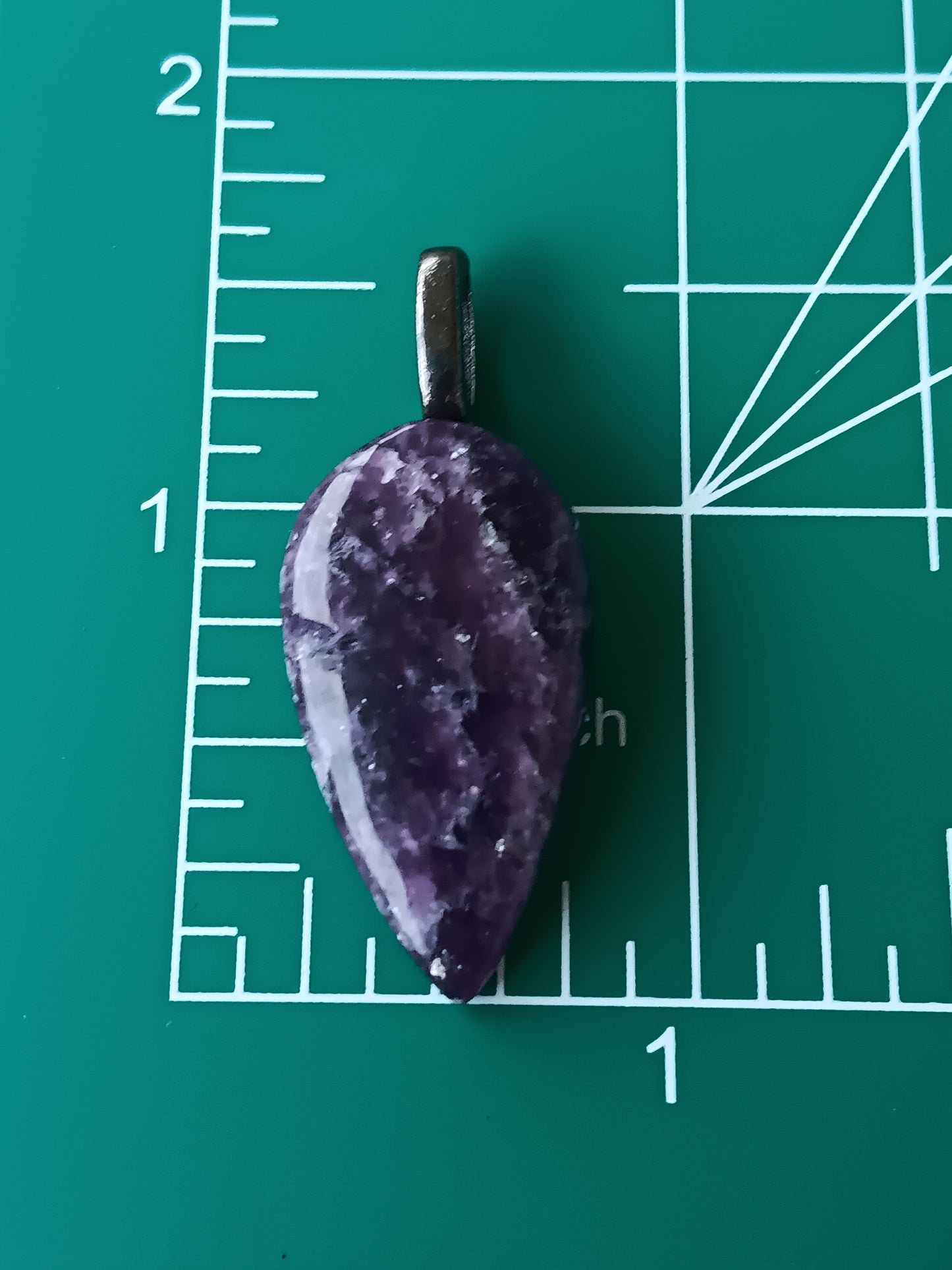 Charoite Simple Bail Pendant